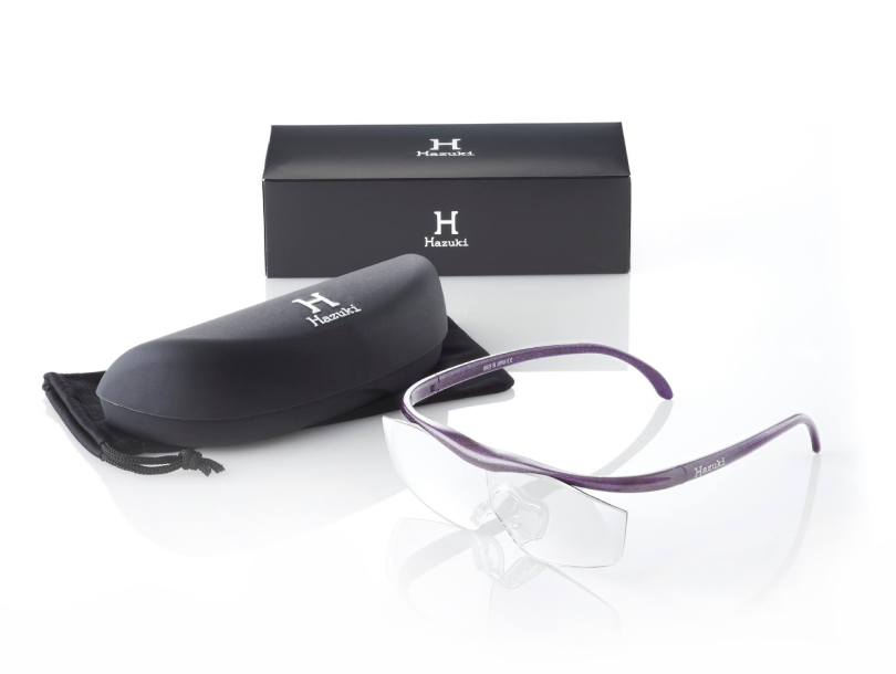 輕量化的Hazuki，提供16和32公克兩種重量，就算和眼鏡一起使用也很舒適。