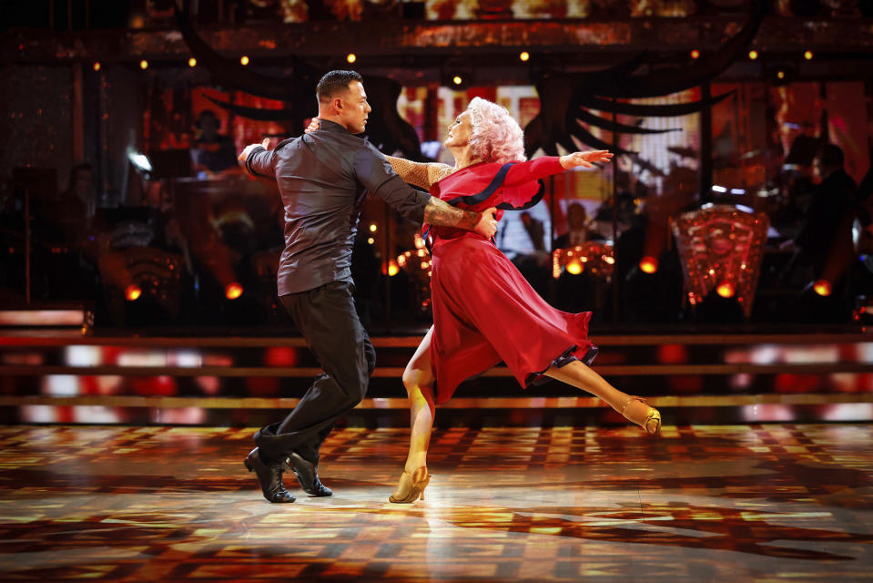 Strictly Come Dancing 2023,14-10-2023,TX4 - LIVE SHOW,Angela Rippon CBE and Kai Widdrington,BBC,Guy Levy