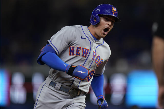 Brandon Nimmo drives in three as Mets defeat Marlins on Opening