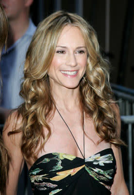 Holly Hunter at the New York premiere of Revolution Studio's Little Black Book