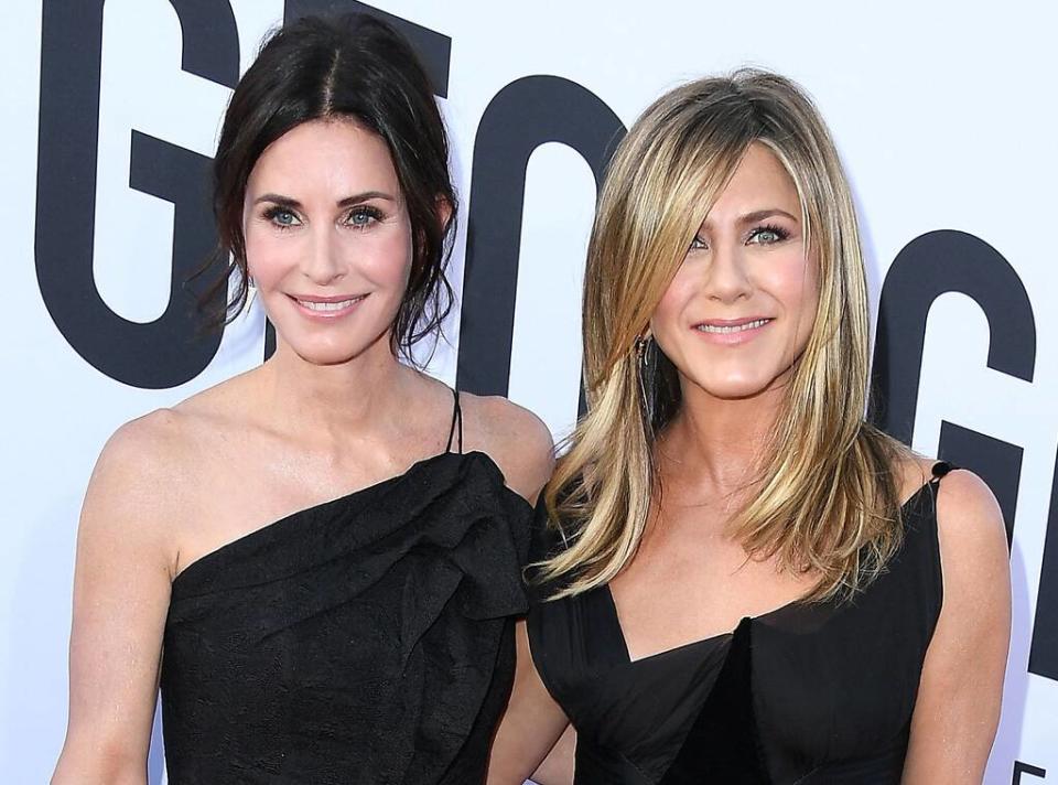 Courteney Cox, Jennifer Aniston, 46th Life Achievement Award Gala