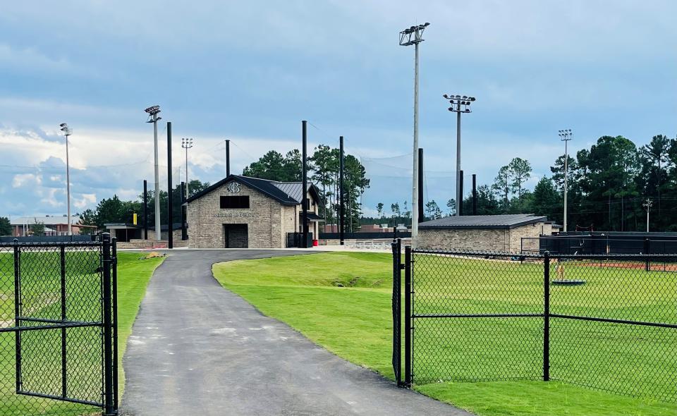 Bryan County's high school softball and baseball teams have new playing fields.