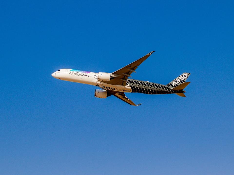 Airbus A350-900 XWB at Dubai Airshow 2021