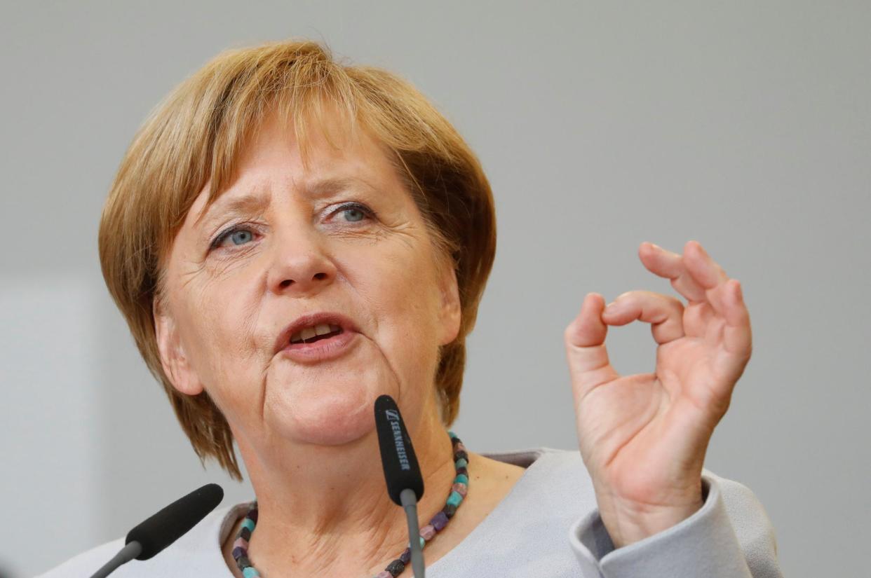 Prosecutors previously dropped an investigation into allegations Angela Merkel's phone was tapped: REUTERS