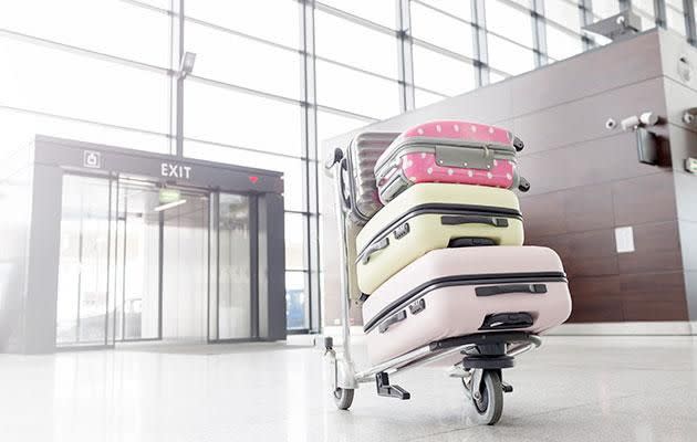 Packing light could save you loads of time. Photo: Getty