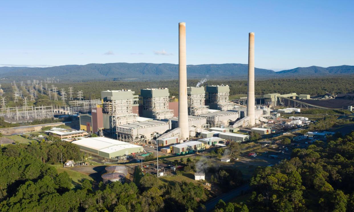 <span>Origin Energy’s Eraring coal-fired power station in NSW.</span><span>Photograph: Harlz/Getty Images/iStockphoto</span>