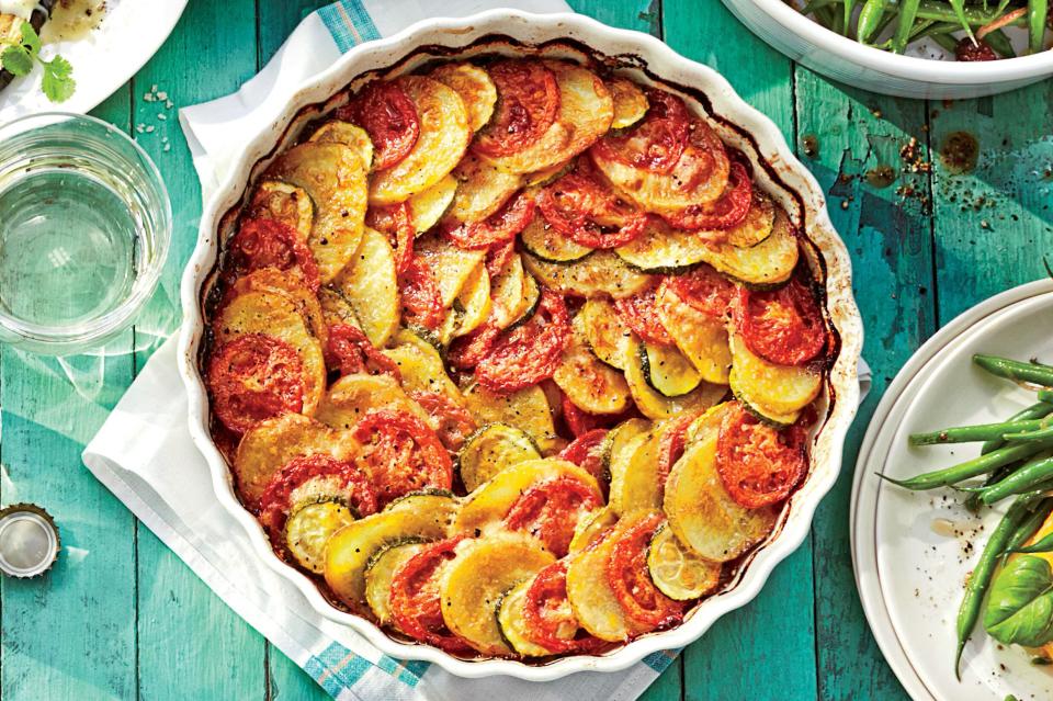 Zucchini-Potato Casserole