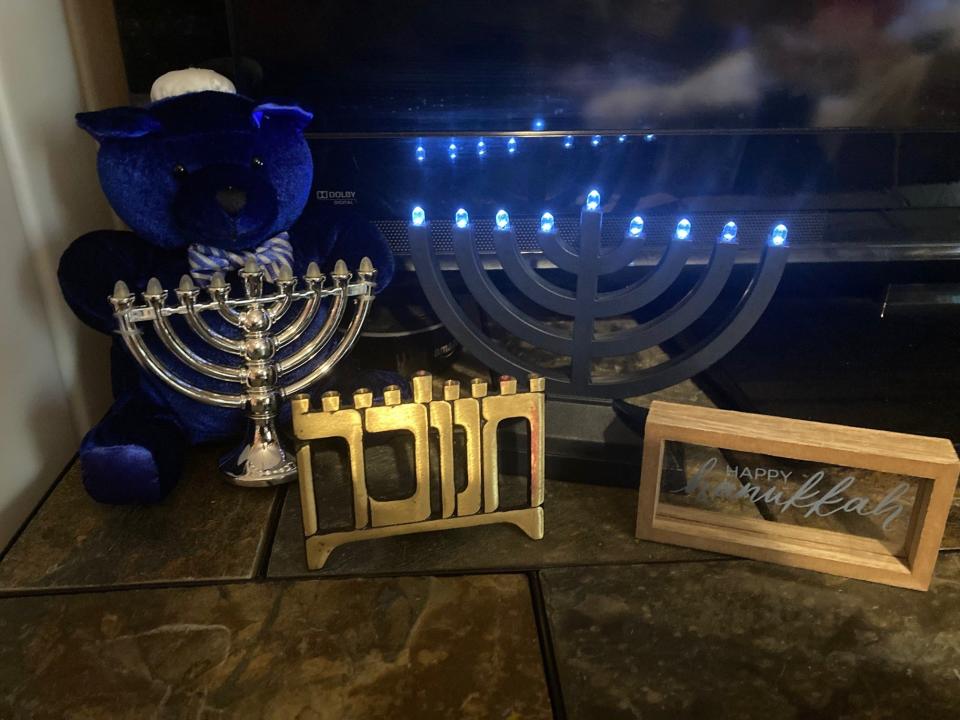 While traditions for Hanukkah can vary family to family, most include lighting candles in the menorah for eight consecutive nights.