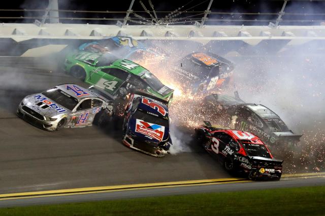 bad nascar crashes