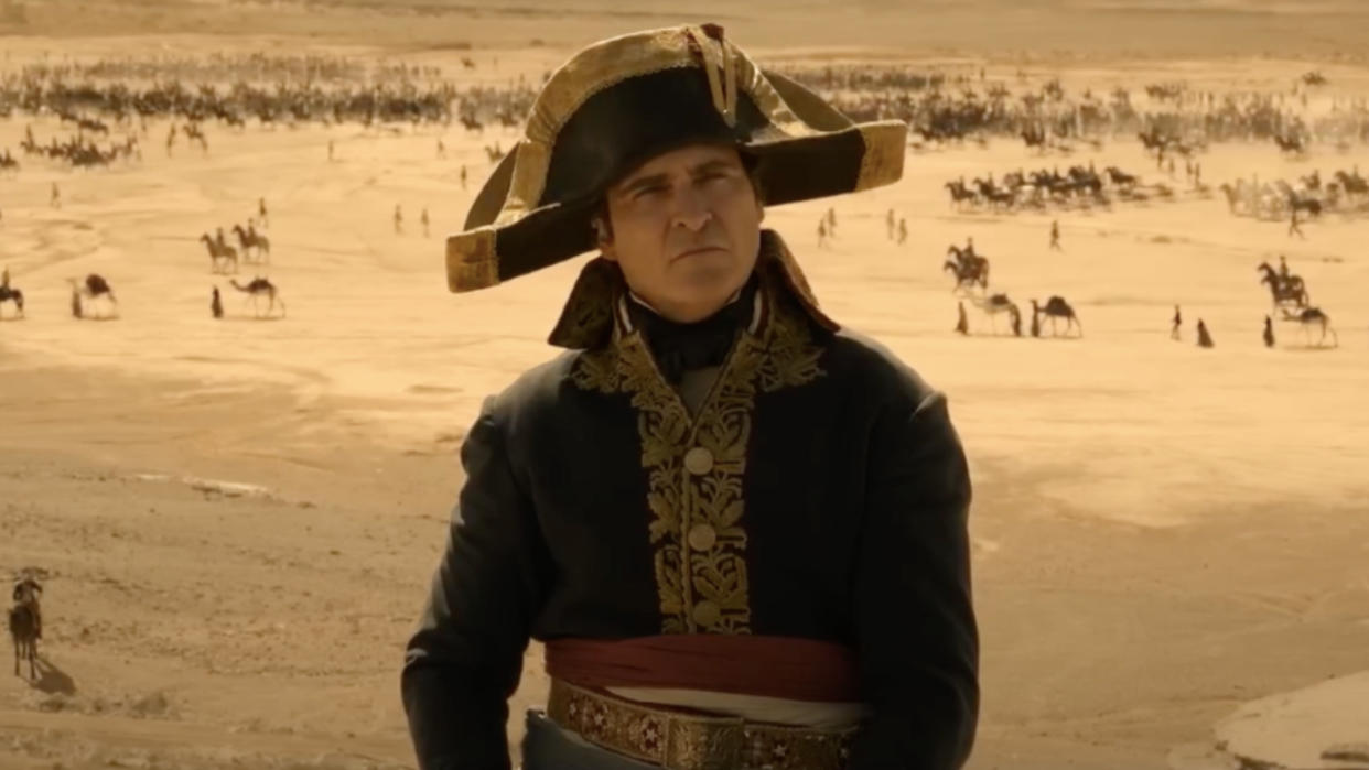  Joaquin Phoenix as Napoleon in Ridley Scott's Napoleon 