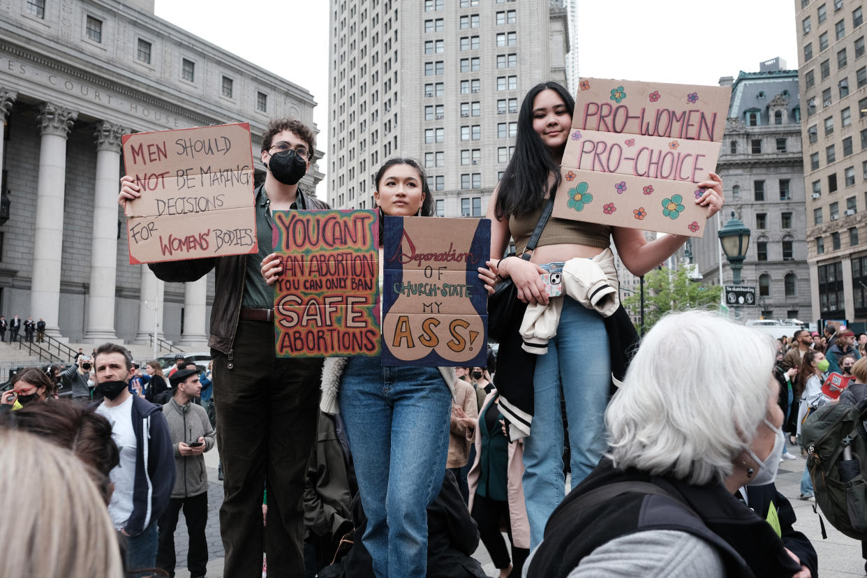 Generation speaks out against the overturn of Roe v. Wade. (Photo: Getty Images)