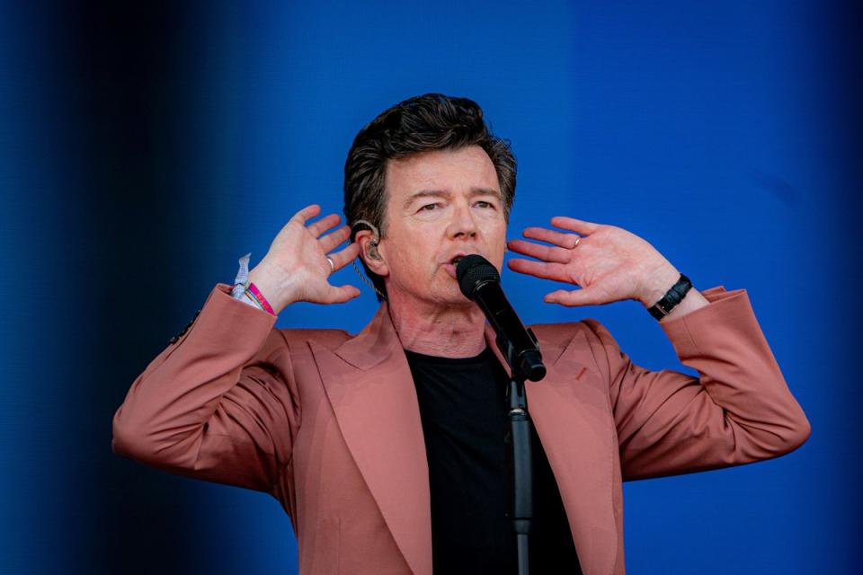 Rick Astley (PA)