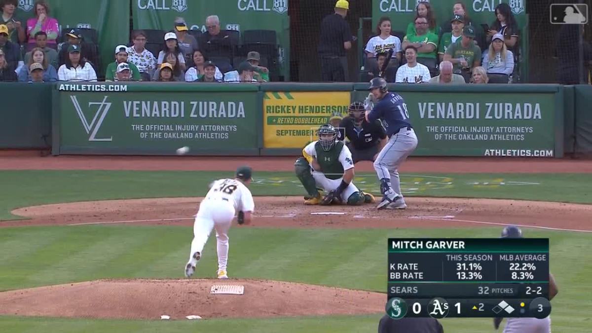 Mitch Garver's two-run double