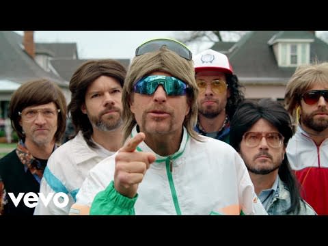 <p>This song by Hot Country Knights, the parody band formed by Dierks Bentley, finds the band giving dating advice to a young city slicker, telling him, "She ain't got no use for a BMW/Or wine from a hundred dollar bottle/She'd rather bounce around on the outskirts of town/Shotgunning in a muddy Silverado." (Spoiler alert: It works.) Don't miss the video starring Tiffany Thiessen.</p><p><a href="https://www.youtube.com/watch?v=s91O0GN4Mls" rel="nofollow noopener" target="_blank" data-ylk="slk:See the original post on Youtube;elm:context_link;itc:0;sec:content-canvas" class="link ">See the original post on Youtube</a></p>