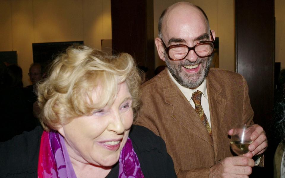 Fay Weldon and Nick Fox at the launch of her book Chalcot Crescent in 2009 - Alan Davidson/Shutterstock