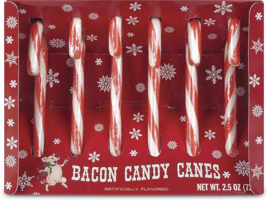 Bacon Candy Cane (Courtesy Archie McPhee)