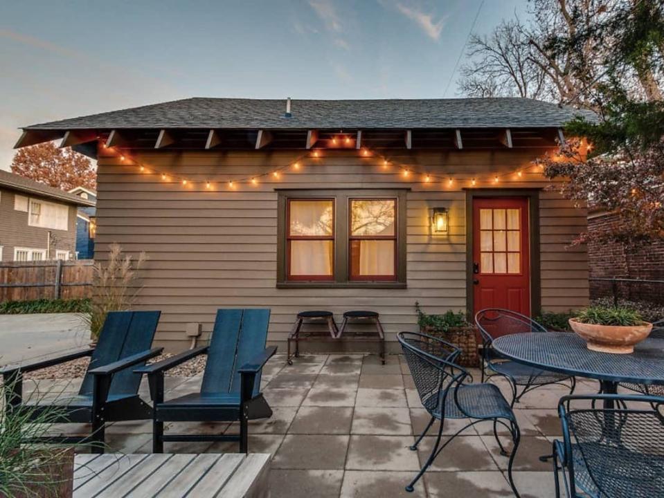 an Airbnb listing called Midtown Bungalow in Oklahoma City, Oklahoma