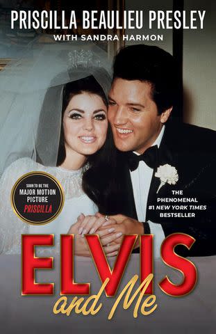 <p>Amazon</p> Elvis and Me by Priscilla Presley