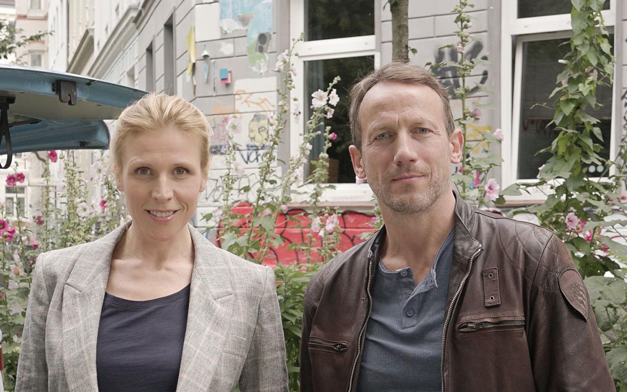 Wotan Wilke Möhring muss künftig als NDR "Tatort"-Kommissar Thorsten Falke ohne Julia Grosz ermitteln. Franziska Weisz, die Falkes Partnerin 13 Fälle lang verkörperte, verlässt das Format. (Bild: NDR/L. Sperber)