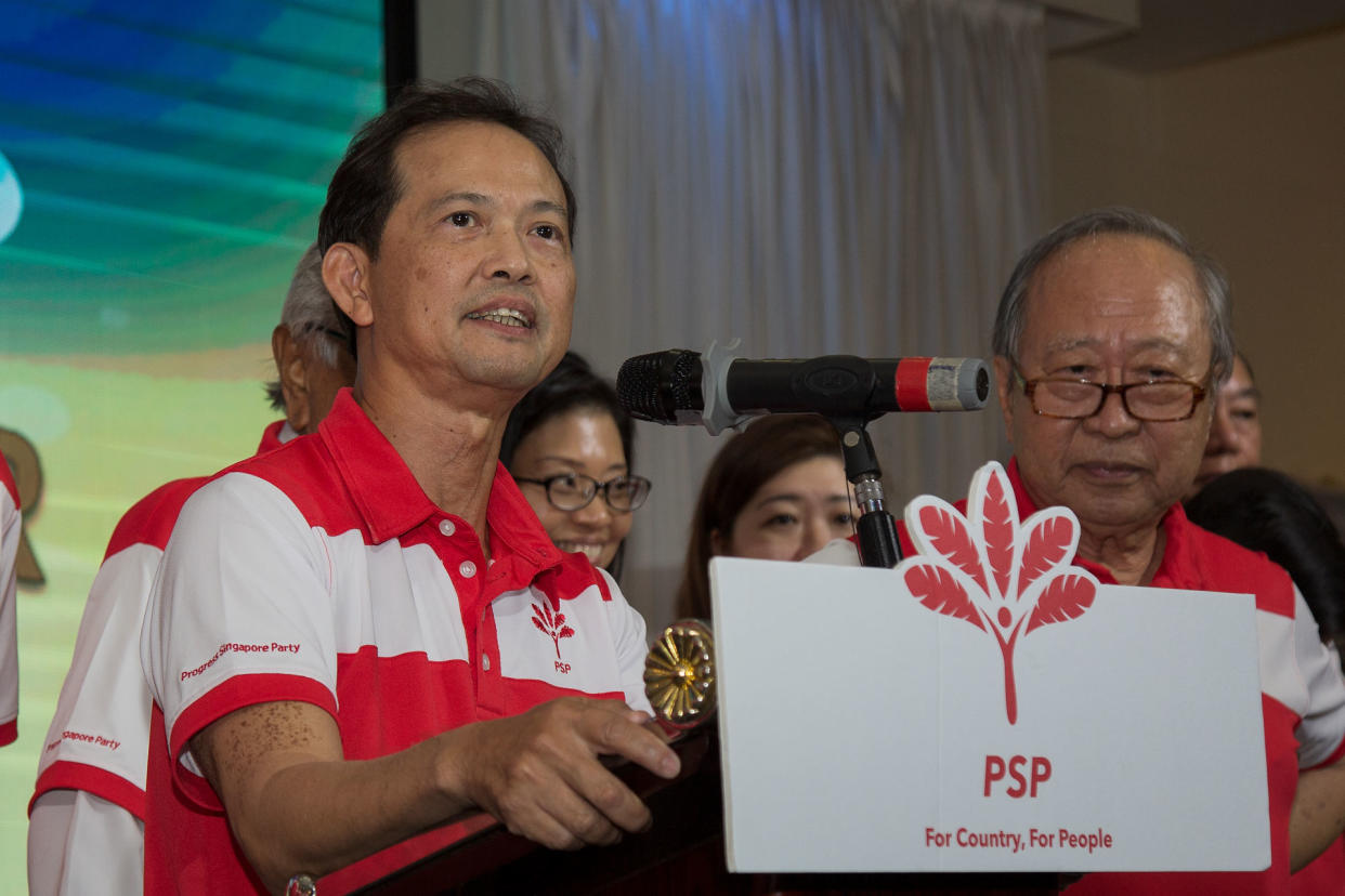 Progress Singapore Party (PSP) assistant secretary-general Leong Mun Wai. (PHOTO: Dhany Osman / Yahoo News Singapore)