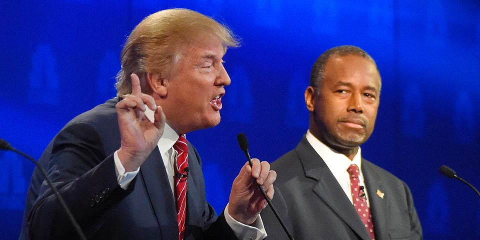 donald trump ben carson debate