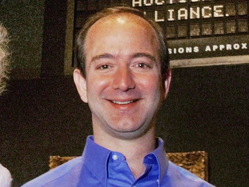 young jeff bezos