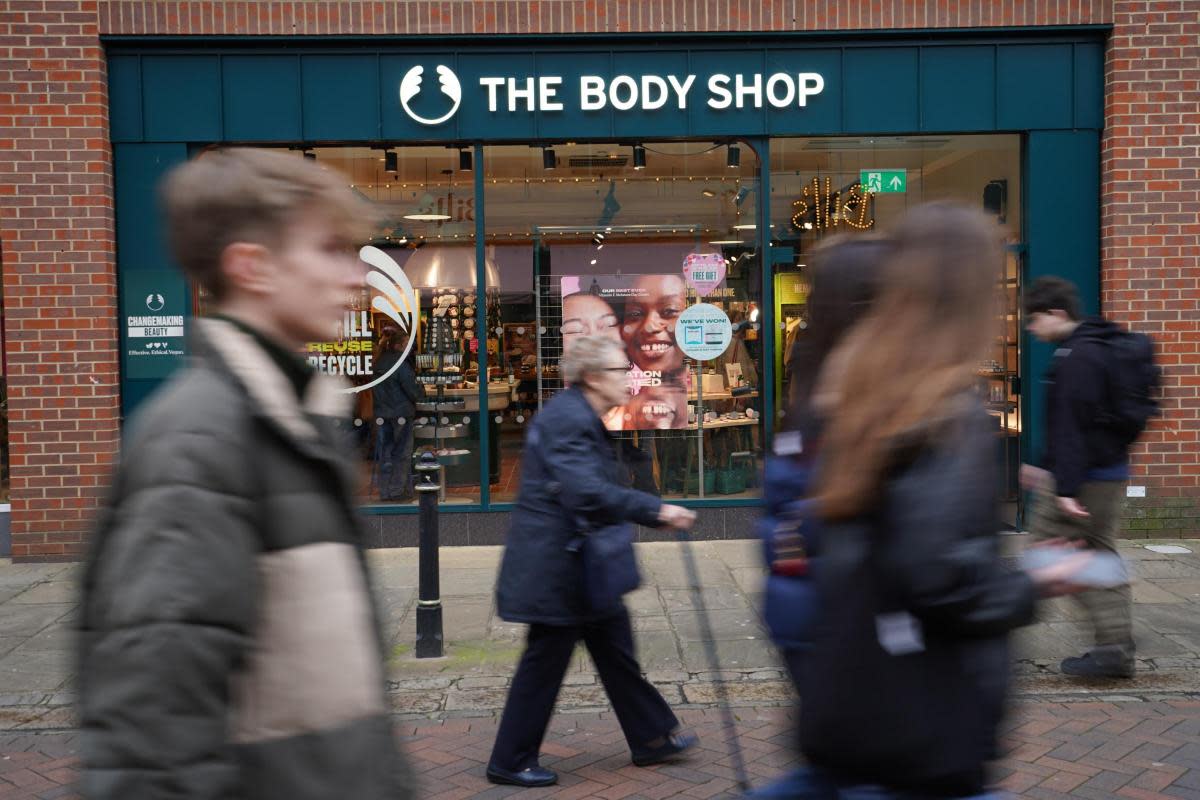 The Body Shop. <i>(Image: PA)</i>