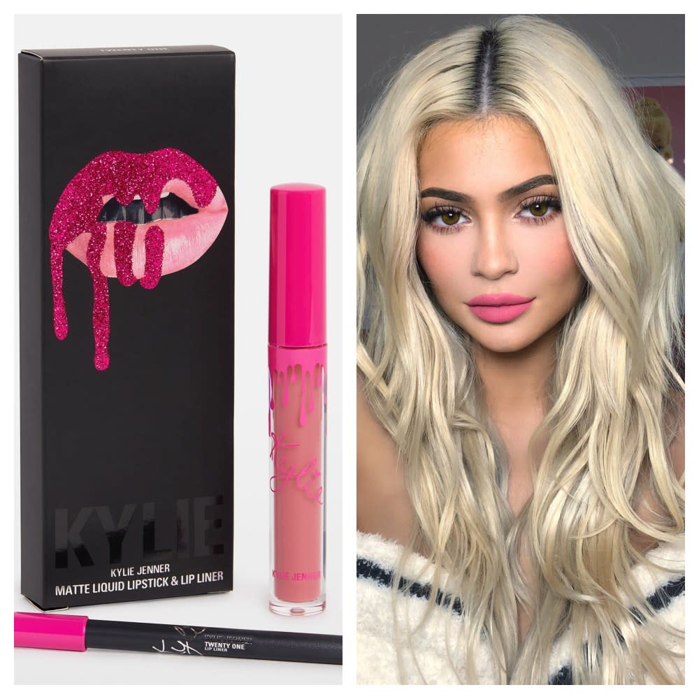 KYLIE JENNER Cosmetics STORMI MINI LIP KIT Matte Liquid LIPSTICK &  LINER SET