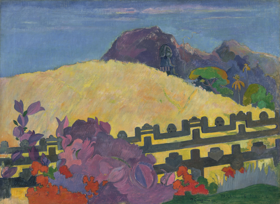 Paul Gauguin, Parahi te marae (The sacred mountain), 1892, Philadelphia Museum of Art, gift of Mr and Mrs Rodolphe Meyer de Schauensee 1980.