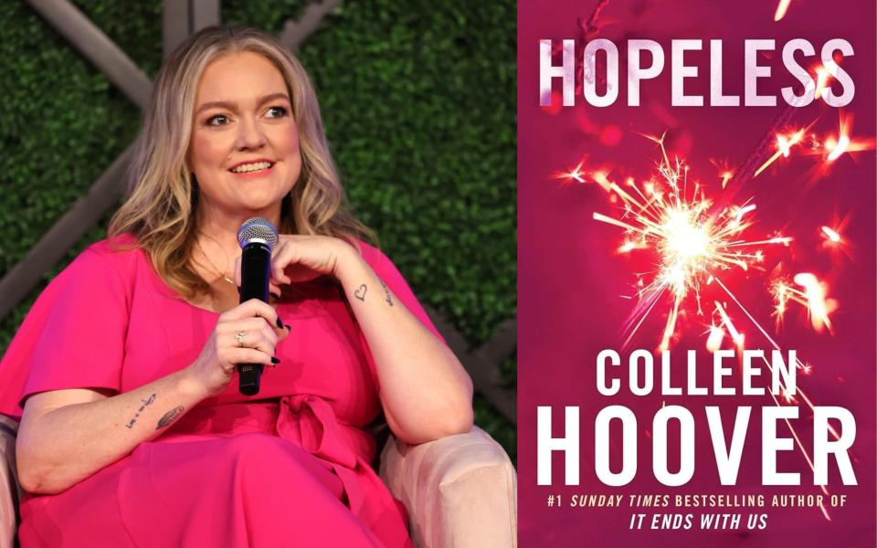 Colleen Hoover, author of Hopeless