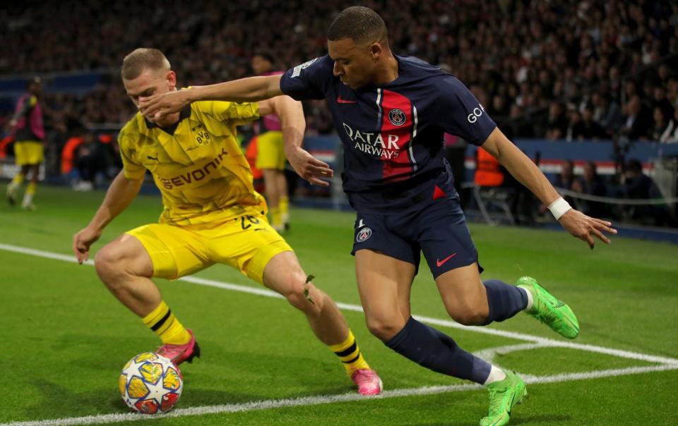 Paris St-Germain vs Borussia Dortmund: latest updates