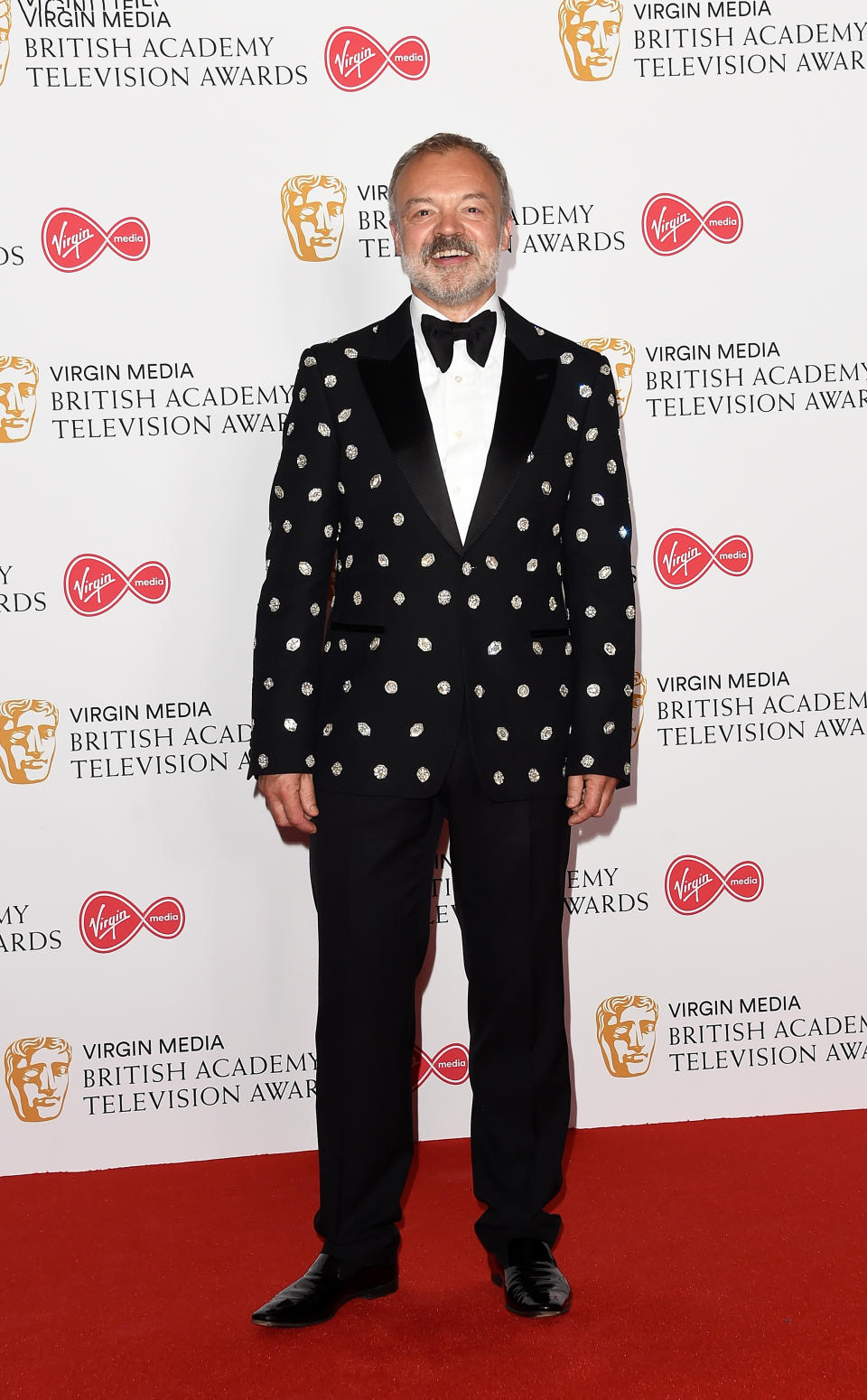 Graham Norton at the Virgin Media British Academy Television Awards