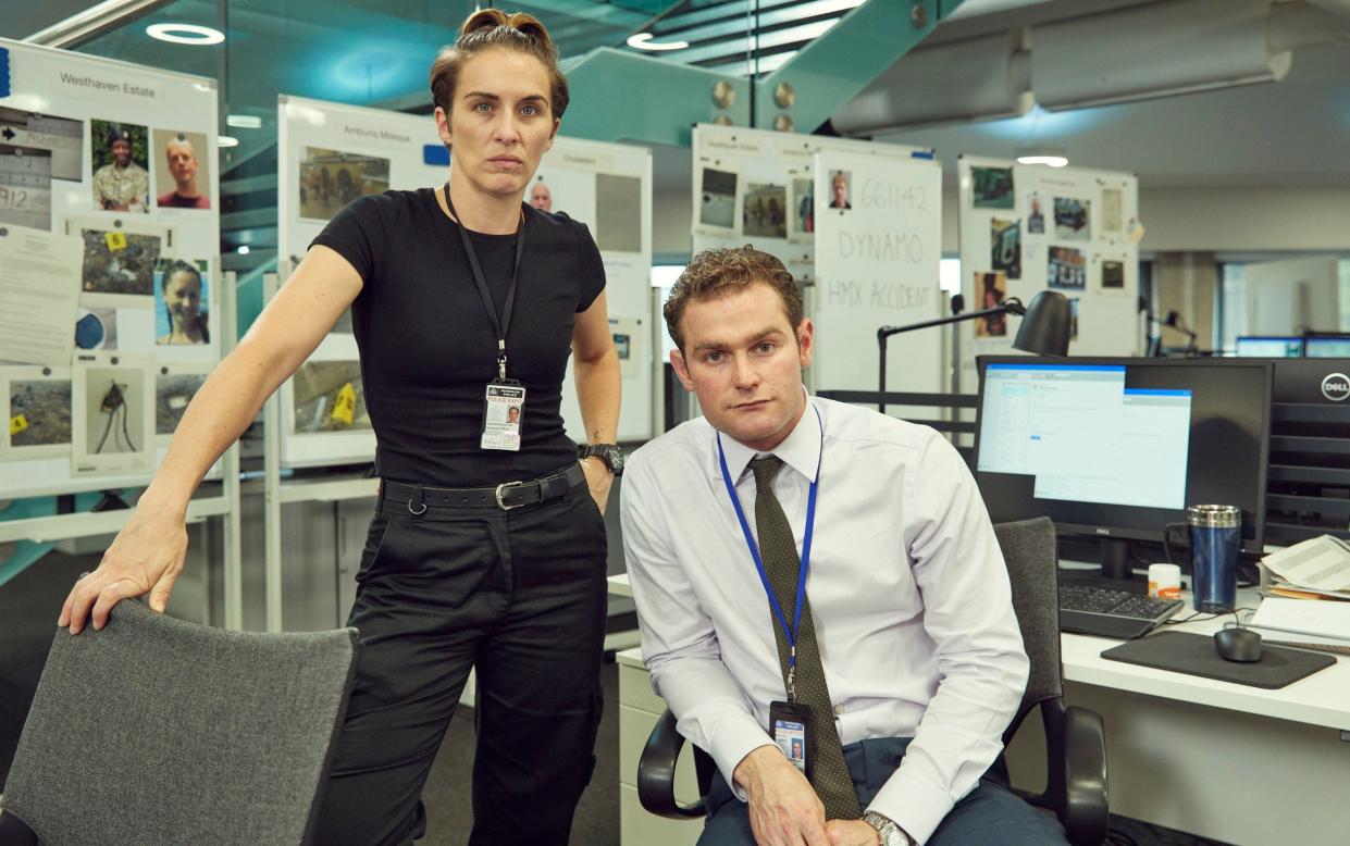 Vicky McClure as Lana Washington and Mark Stanley as Thom Youngblood in Trigger Point on ITV - Matt Frost