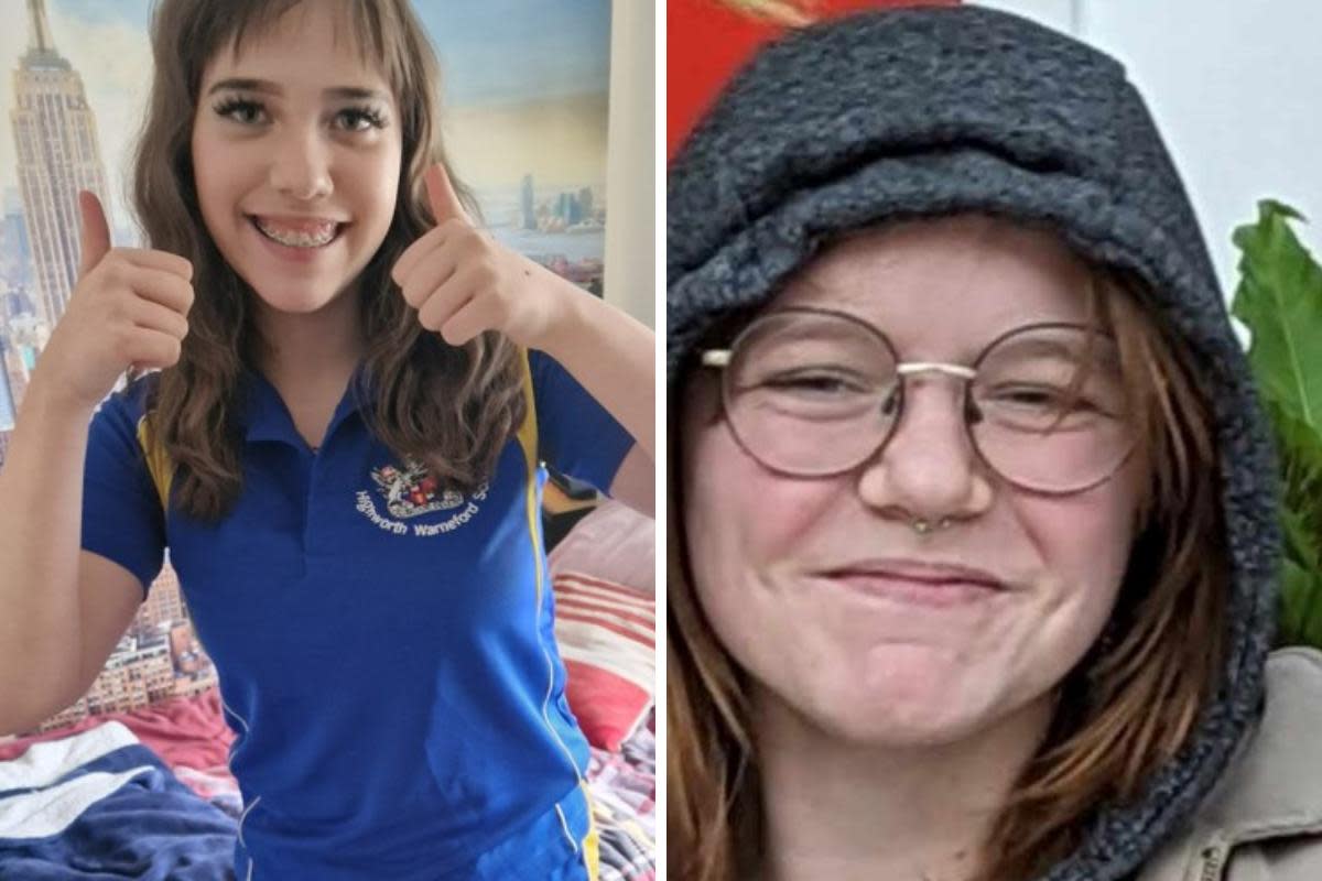 Kiera and Lilly are missing from the Swindon area and police are asking for the public's help <i>(Image: Wiltshire Police)</i>