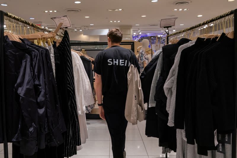 FILE PHOTO: Shein Holiday Pop-Up Shop In Forever 21 at Times Square