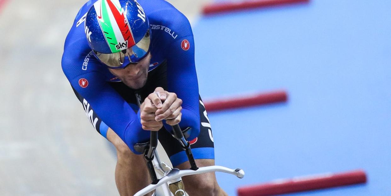 filippo ganna breaks men's 4k individual pursuit record twice