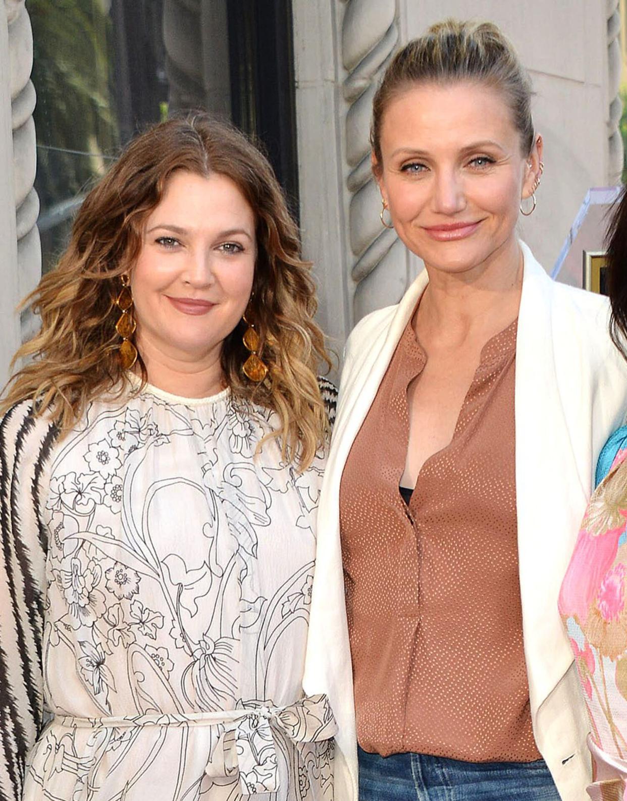 Drew Barrymore and Cameron Diaz