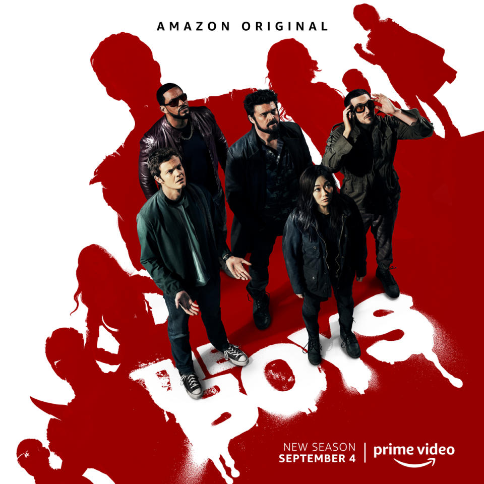 Key art for <i>The Boys</i> S2. (Amazon Prime Video)