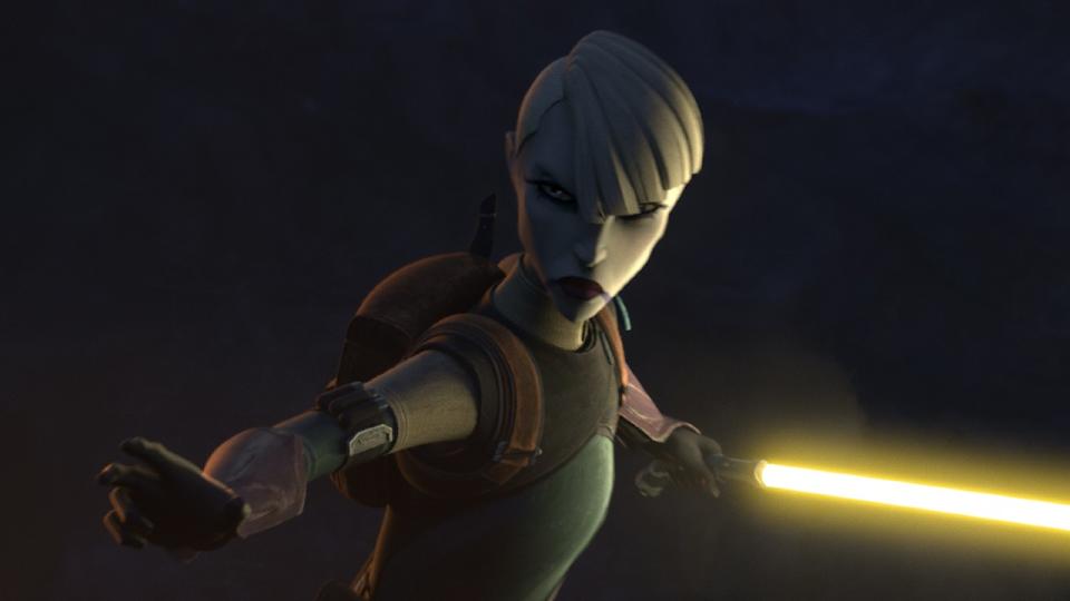 Asajj Ventress on Star Wars: The Bad Batch