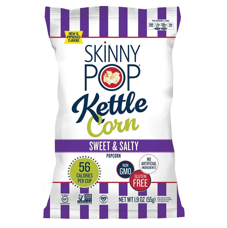 SkinnyPop Kettle Corn, Best snack foods