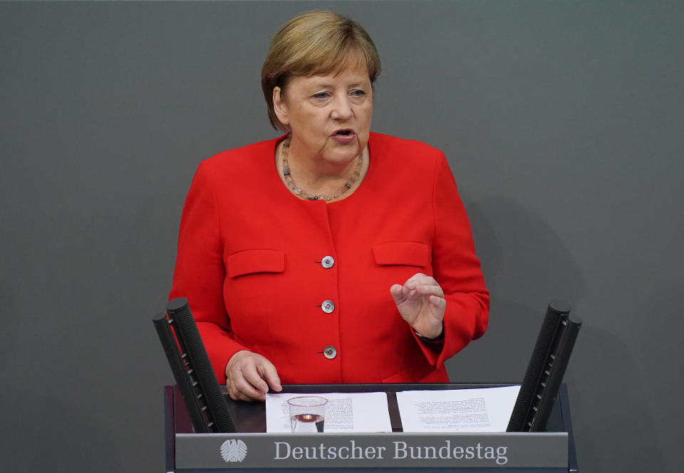 Merkel will Europa gestärkt aus der Corona-Krise führen. (Bild: Sean Gallup/Getty Images)