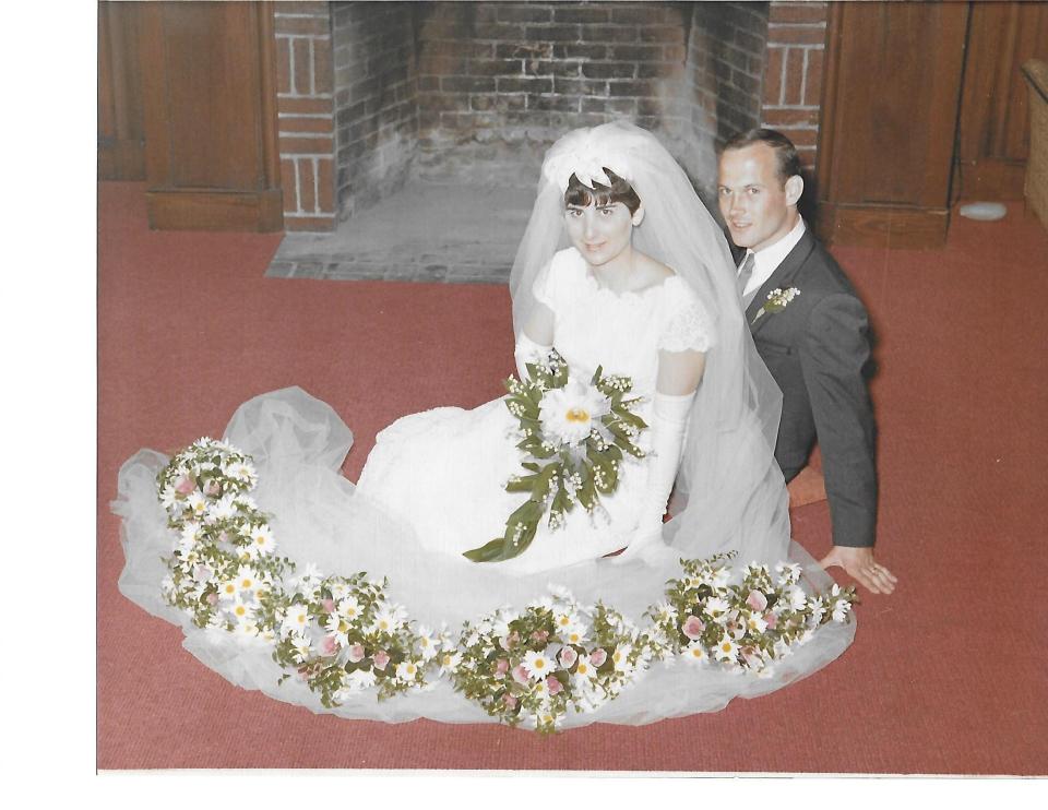 Paul Townsend and Francine Fazio, of Hull, were married at St. Ann's Church in Hull on June 2, 1968, and have been happily married for 55 years.