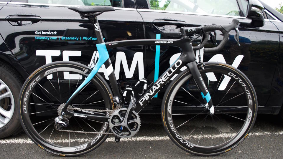 Geraint Thomas' Pinarello Dogma F8