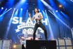 Slash at Lollapalooza 2019, photo by Heather Kaplan