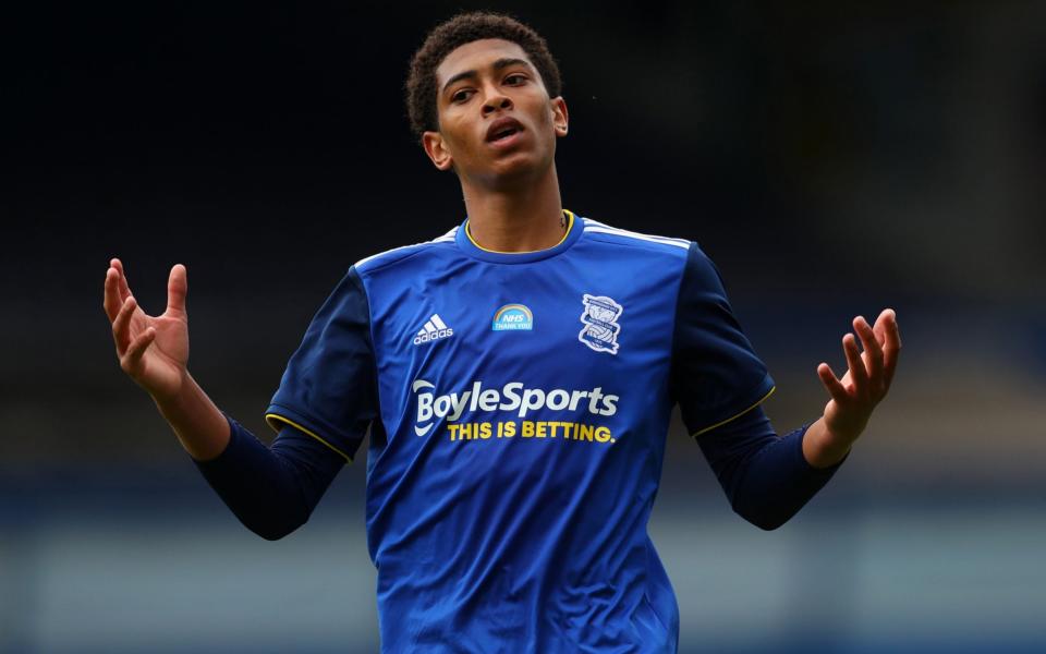 Highly rated Birmingham City midfielder Jude Bellingham - GETTY IMAGES