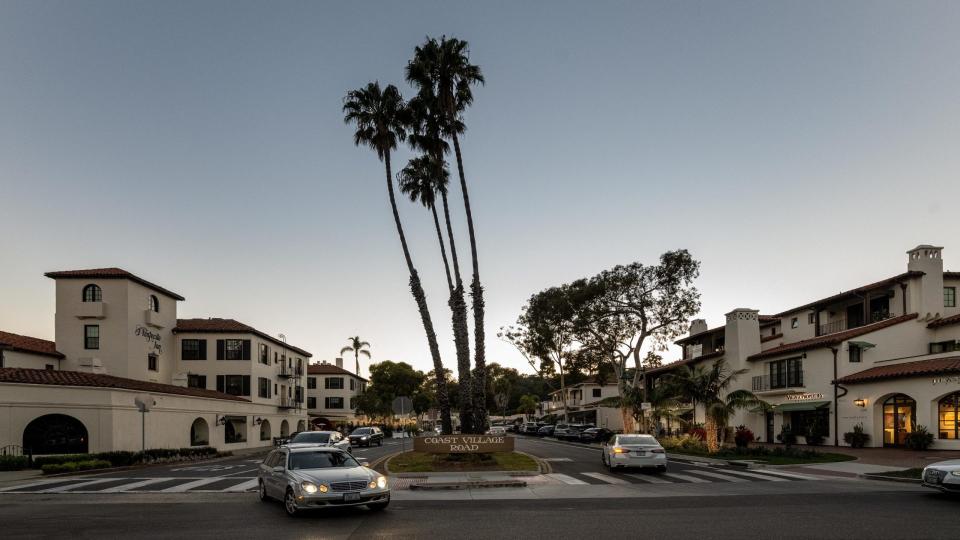 Mandatory Credit: Photo by Rob Latour/Shutterstock (10745799k)Commercial AtmosphereAtmosphere in the Village of Montecito, Santa Barbara, California - 14 Aug 2020.