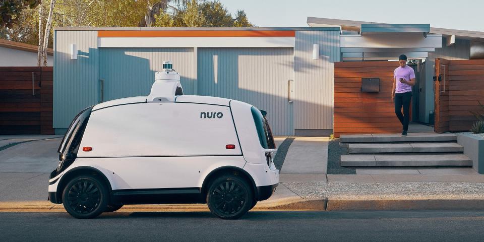 Nuro driverless vehicle