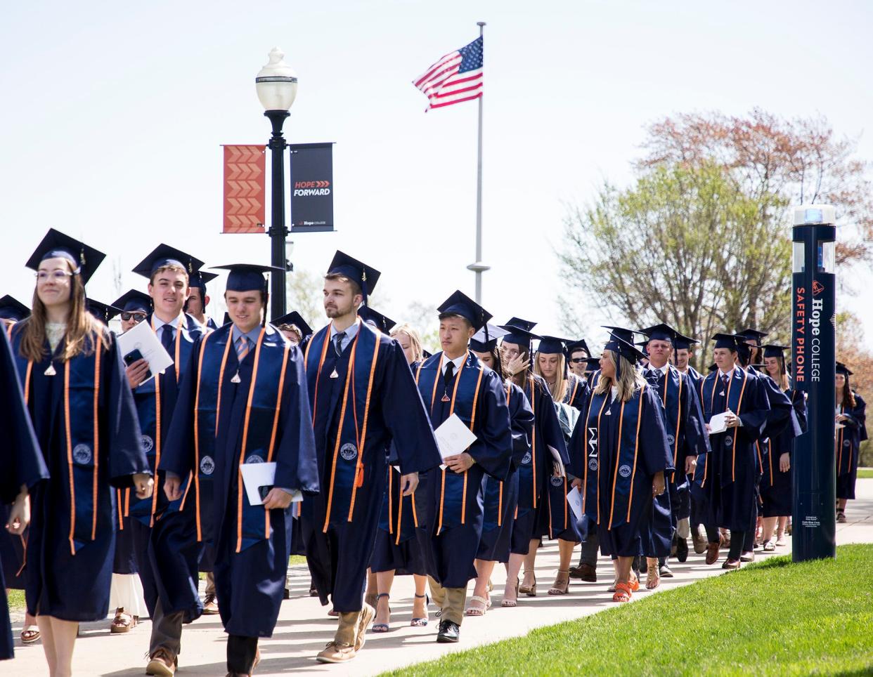 Plans for celebrating nearly 700 graduating students at Hope College have been announced.