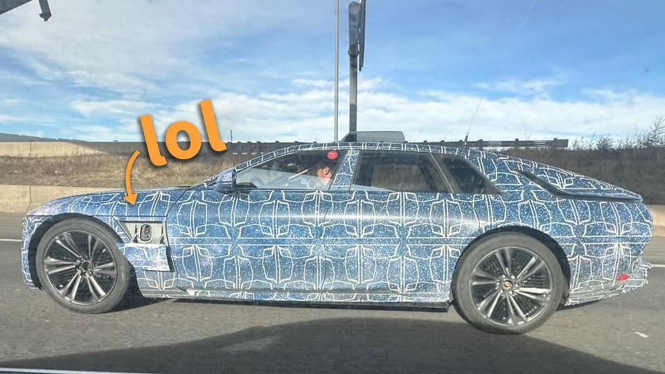 Don’t Laugh at the $340K Cadillac Celestiq Driving With Its Charge Door Open photo