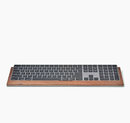 Grovemade Wood Apple Keyboard Tray, cool office supplies